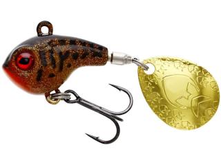 Westin Třpytka DropBite Spin Tail Jig Motoroil Burbot Hmotnost: 8g, Délka cm: 2,6cm