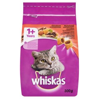 Whiskas granule s hovězím 0,3 kg