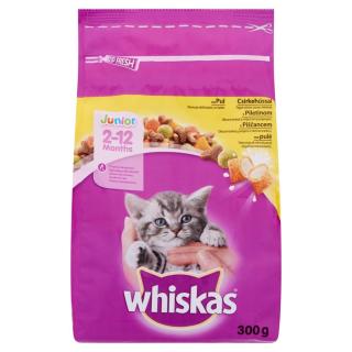 Whiskas Junior granule s kuřetem 0,3 kg