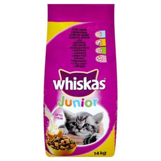 Whiskas Junior granule s kuřetem 14 kg
