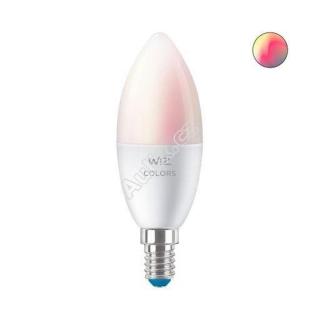 WiZ žárovka E14 C37 4,9W 470lm 2200-6500K, RGB 16 mil. barev, stmívatelná - PHILIPS