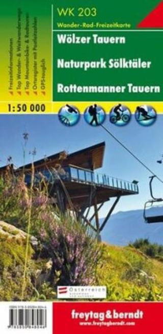 WK 203 Wölzer Tauern - Sölktal 1:50 000 / turistická mapa