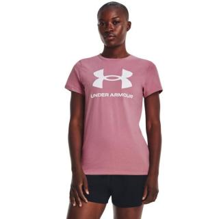 Women‘s T-shirt SPORTSTYLE LOGO SS Pink XS - Under Armour