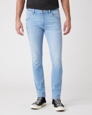 Wrangler Larston Jeans Modrá