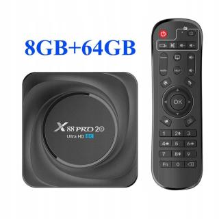 X88 Pro 20 Tv Box Android 11 Rockchip RK3566 8GB