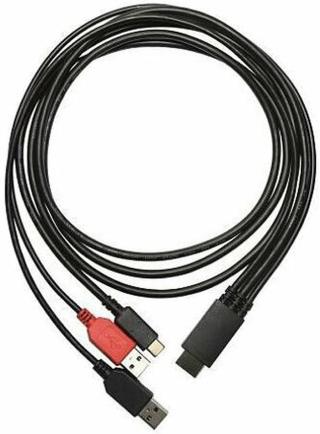 XPPen 3v1 cable Černá 20 cm USB kabel