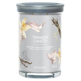 YANKEE CANDLE Signature Tumbler velký Smoked Vanilla & Cashmere 567 g