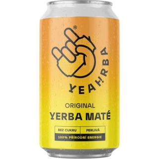 Yeahrba Yerba Maté Original energetický nápoj bez přidaného cukru 330 ml