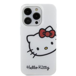 Zadní kryt Hello Kitty IML Daydreaming Logo pro Apple iPhone 13 Pro, bílá