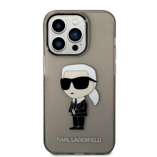 Zadní kryt Karl Lagerfeld IML Ikonik NFT pro Apple iPhone 14 Pro Max, černá