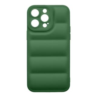 Zadní kryt OBAL:ME Puffy pro Apple iPhone 14 Pro Max, tmavě zelená