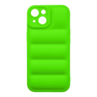 Zadní kryt OBAL:ME Puffy pro Apple iPhone 15, zelená