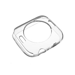 Zadní TPU gelové pouzdro FIXED pro Apple Watch Series 9 45mm, čirá
