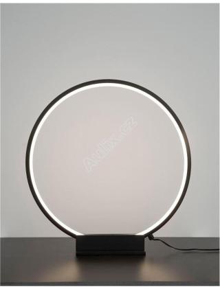 Základna BASE_b černý hliník základna vhodná pro 9108312 - NOVA LUCE