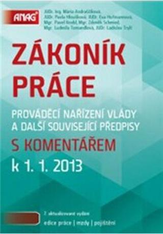 Zákoník práce s komentářem k 1. 1. 2013