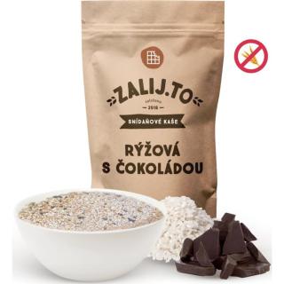 Zalij.to Snídaňové kaše –⁠ velké balení instantní kaše příchuť Rice & Chocolate 1000 g