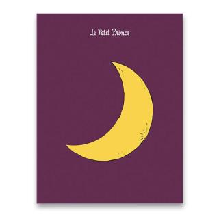 Zápisník a sešit Moleskine Le Petit Prince Moon - set 2 ks zápisník linkovaný, L + sešit čistý, XL