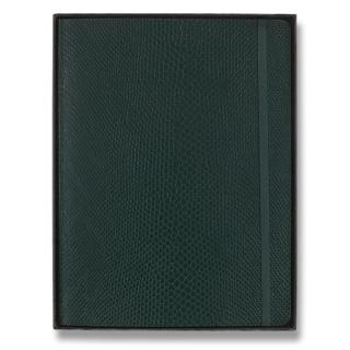 Zápisník Moleskine Precious & Ethical Vegea Boa - měkké desky XL, linkovaný, zelený