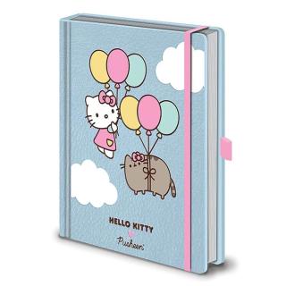 Zápisník Pusheen x Hello Kitty - Up, up and Away!