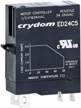 Zásuvné polovodičové relé Crydom, ED06D5, 5 A