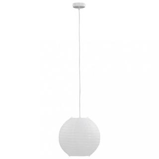 Závěsná lampa bílá Dekorhome 30 cm,Závěsná lampa bílá Dekorhome 30 cm
