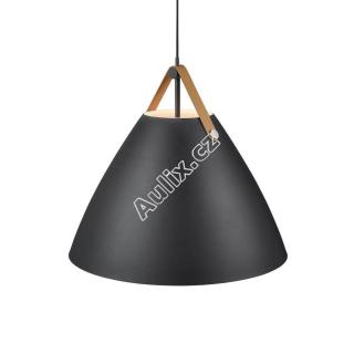 Závěsné svítidlo Strap 68 1x60W E27 černá - NORDLUX