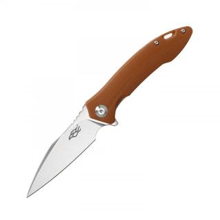 Zavírací nůž Firebird FH51 Ganzo® – Stříbrná čepel – Satin, Hnědá