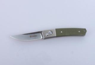 Zavírací nůž G7361 Ganzo® – Stříbrná čepel – Satin, Zelená