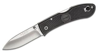 Zavírací nůž KA-BAR® Dozier Folding Hunter – Stříbrná čepel – Satin, Černá