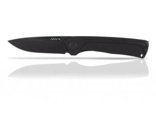 Zavírací nůž Z200 G10 Liner Lock ANV® - barva rukojeti: černá, DLC černá čepel