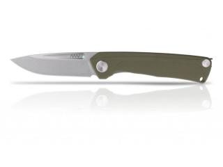 Zavírací nůž Z200 G10 Liner Lock ANV® - barva rukojeti: Olive Green, šedá čepel - Stone wash