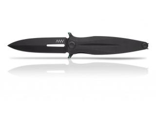 Zavírací nůž Z400 G10 Liner Lock ANV® - barva rukojeti: černá, DLC černá čepel