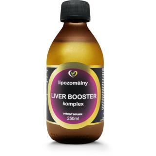 Zdravý svet Lipozomální vitamíny Liver Booster doplněk stravy pro podporu zdraví jater 250 ml
