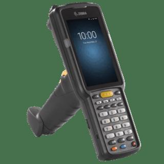 Zebra MC3300 Standard, 2D, SR, SE4770, USB, BT, Wi-Fi, alpha, Gun, PTT, GMS, Android