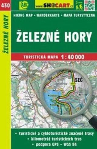 Železné Hory 1:40 000 turistická mapa č 430