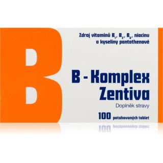 Zentiva B-Komplex tablety pro normální činnost nervové soustavy a krásnou pleť 100 tbl