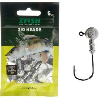 Zfish jig hlavička jig head 5 ks - háček 5/0 - 20 g