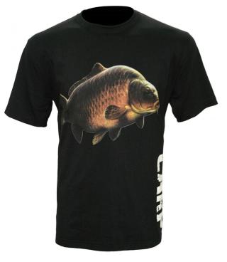 Zfish Tričko Carp T-Shirt Black Velikost: L