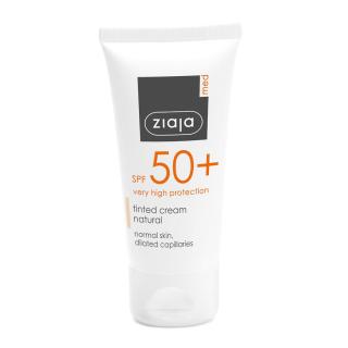 Ziaja Tónovací krém pro normální pleť SPF 50+ odstín přirozený  50 ml