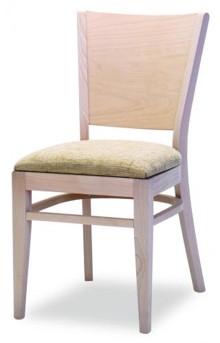 Židle ART001 - látka Barva korpusu: Olše, látka: Micra marone