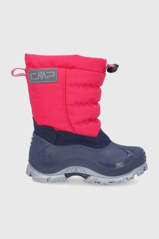 Zimní boty CMP Kids Hanki růžová barva