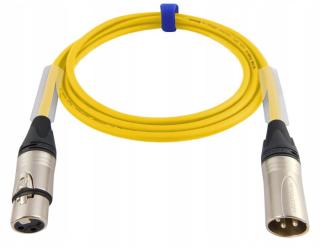 Žlutý Sommer Stage Kabel Xlr Neutrik 5m