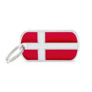 Známka My Family vlajka Dánsko