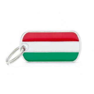 Známka My Family vlajka Maďarsko