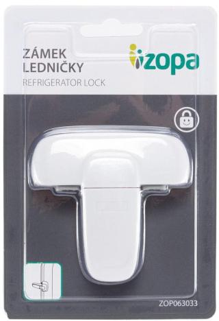 ZOPA Zámek ledničky white/grey